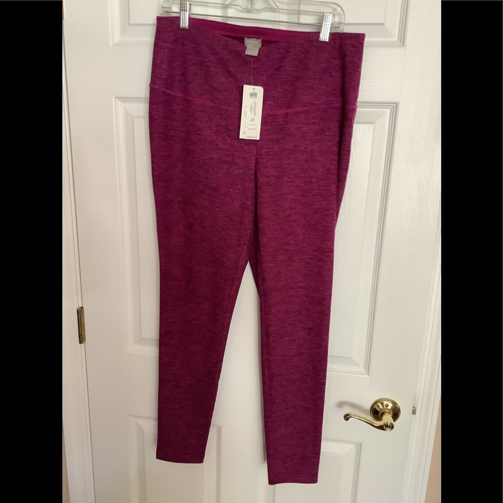 Chicos Zenergy Leggings Fuschia size2 (12)